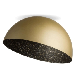 Φωτιστικό Οροφής - Πλαφονιέρα Sfera 70 32480 Φ70cm 1xE27 60W Gold-Black Sigma Lighting