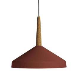 Φωτιστικό Οροφής Roque 1009022 38,8x32,7cm 1xE27 25W Bauxite Brown Easy Light