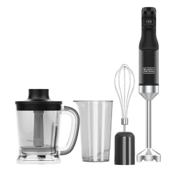 Ραβδομπλέντερ BXHBA1501E 1500W Black-Silver Black&Decker