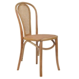 Καρέκλα Ξύλινη 3-50-597-0052 Natural 40x45x90 Inart Ξύλο,Ψάθα