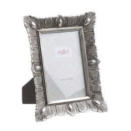 Κορνίζα 10Χ15 Silver 3-30-383-0158 Inart Πολυρεσίνη
