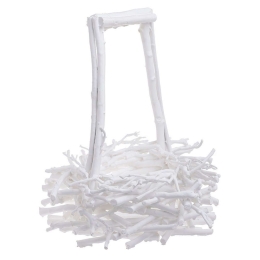 Καλάθι Με Κλαδιά 3-70-209-0012 White Δ28Χ33 Inart Ξύλο