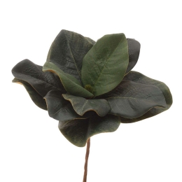 Διακοσμητικό Κλαδί-Λουλούδι 3-85-330-0015 Υ33 Dark Green Inart Πλαστικό