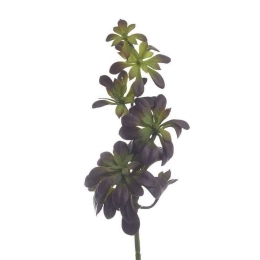 Διακοσμητικό Κλαδί-Φυτό 3-85-084-0059 Υ30 Green-Purple Inart Πλαστικό