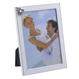 Κορνίζα 3-30-056-1777 White-Silver 13Χ18 Inart Μέταλλο