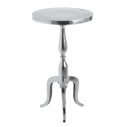 Τραπεζάκι Βοηθητικό 3-50-388-0014 37X37X65 Silver Inart
