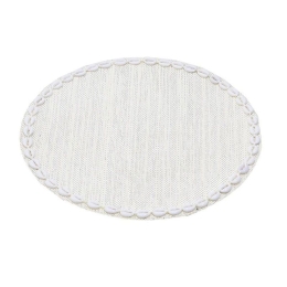Σουπλά 3-60-748-0003 (Σετ 6Τμχ) Φ35cm White-Ivory Inart Χαρτί