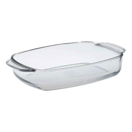 Σκεύος Πυρίμαχο 6-60-560-0075 2300ml 34Χ22Χ6cm Clear Click Γυαλί