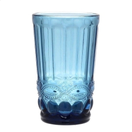 Ποτήρι Νερού (Σετ 6Τμχ) 3-60-896-0027 310ml Blue Click Γυαλί