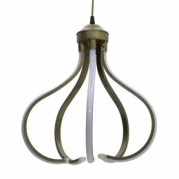 Φωτιστικό Οροφής Led 3-10-584-0004 36x36x45/100cm 60W Gold Inart