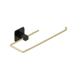 Κρεμάστρα Πετσέτας 6-60-172-0001 25x5x11cm Black-Gold Click Μέταλλο