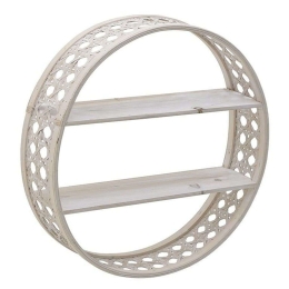 Ραφιέρα Τοίχου 3-50-935-0003 Φ62cm 14cm Natural Inart Bamboo