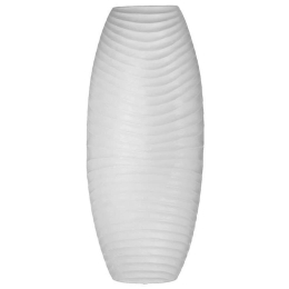 Βάζο 3-70-266-0061 24x13x55cm White Inart Κεραμικό