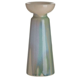 Κηροπήγιο 3-70-473-0044 Φ11x26cm Multi Inart Κεραμικό