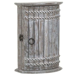 Κλειδοθήκη 3-70-459-0017 20x11x28cm Beige-White Inart Ξύλο