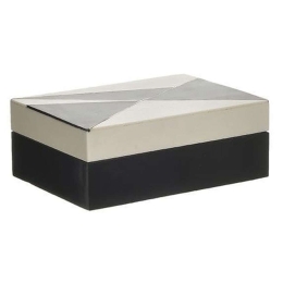 Κουτί 3-70-249-0010 18x13x7cm Black-Mint Inart Πολυρεσίνη