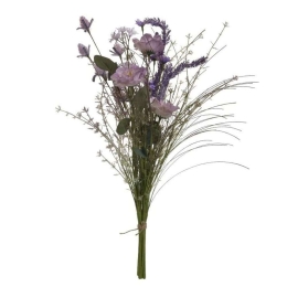Μπουκέτο Λουλουδιών 3-85-084-0140 Υ58cm Purple Inart Πλαστικό