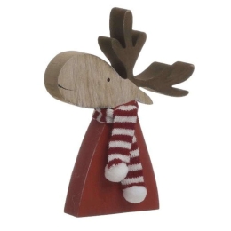 Τάρανδος 2-70-822-0133 14x3x20cm Red-Brown Inart