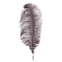 Φτερό 3-70-355-0021 35/65cm Purple Inart Συνθετικό Υλικό