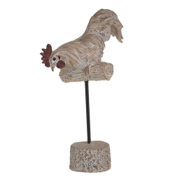 Διακοσμητική Κότα 1-70-211-0002 16x9x27cm Multi Inart