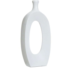 Βάζο 3-70-282-0043 21x7x48cm White Inart Αλουμίνιο