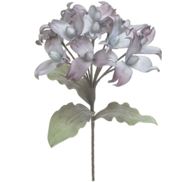 Διακοσμητικό Κλαδί-Λουλούδι 3-85-397-0079 95cm Purple-Grey Inart Foam