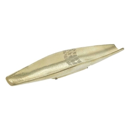 Διακοσμητική Πιατέλα 3-70-278-0055 50x14x5cm Gold Inart Κεραμικό