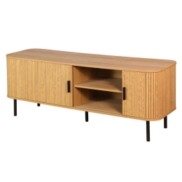 Έπιπλο Τηλεόρασης 6-50-860-0004 150x45x58 Natural-Black Click