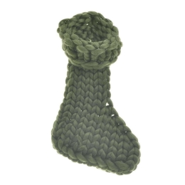 Χριστουγεννιάτικη Κάλτσα 2-40-769-0001 37x3x45cm Green Inart