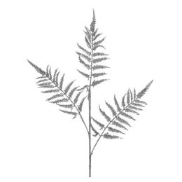 Κλαδί/Φυτό 2-85-084-0310 82cm Silver Inart