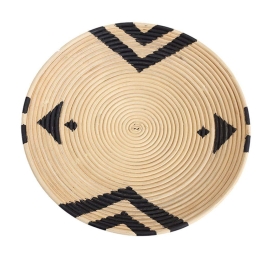Διακοσμητικό Τοίχου Daisy S (40x8) 0060222 Natural-Black Soulworks Rattan