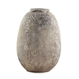 Βάζο Διακοσμητικό Siso Nic 0630005 (27x27x40cm) Clay/Terracotta Soulworks Κεραμικό