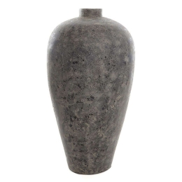 Βάζο Διακοσμητικό Zam Pit 0630008 (70x70x130cm) GRC Beige Soulworks Τσιμέντο