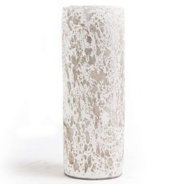 Κηροπήγιο Slind 0630067 11x11x25cm White Soulworks Κεραμικό