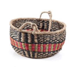 Καλάθι Διακοσμητικό Rum XL 0680046 40x40x22cm Multi Soulworks Seagrass