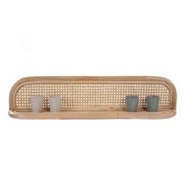 Ράφι Τοίχου Debby M 0300094 90x12x18 Natural Honey Soulworks