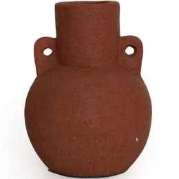 Διακοσμητικό Βάζο Horus 0750007 20,5x25cm Terracotta Soulworks Πηλός