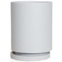 Κασπώ Tranta 0800015 14x14x16cm White Soulworks Πηλός