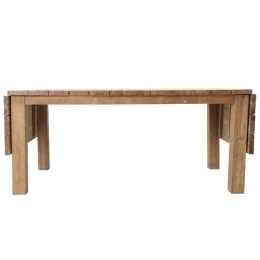 Τραπέζι Επεκτεινόμενο Olympus 120002 180-270x100x78cm Teak Soulworks