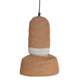 Φωτιστικό Οροφής Nogales 840008 25x25x39cm Natural-White Soulworks