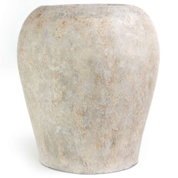 Βάζο Idril 0630038 60x60x60cm Cream Soulworks Τσιμέντο