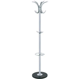 Καλόγερος Περιστρεφόμενος Jason Ε722,1 37x170cm Silver-Black Μέταλλο,Μάρμαρο