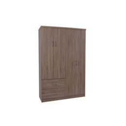 Ντουλάπα Life Sonoma E8382,2 119X42X180 cm Τετράφυλλη Μελαμίνη