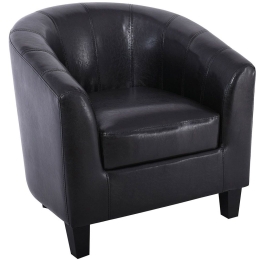 Πολυθρόνα BOGA Ε7129,5W 77x70x77cm Dark Brown