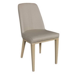 Καρέκλα Caster ΕΜ157,2 45x60x89cm Natural-Beige Σετ 6τμχ Μέταλλο,Τεχνόδερμα