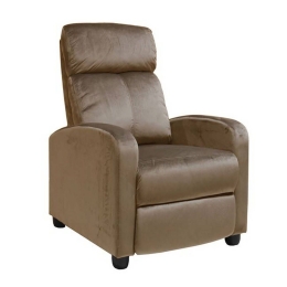 Πολυθρόνα Porter Relax Camel Velure Ε9781,2 68x86x99cm Βελούδο