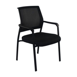 Πολυθρόνα Asco ΕΟ567,1 61x64x92cm Black-Black Σετ 4τμχ