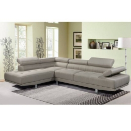 Καναπές Δεξιά Γωνία Sector Ε989,4R 268x196x79/H.84cm Beige Ύφασμα