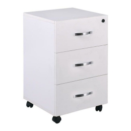 Συρταριέρα Γραφείου Unit ΕΟ438,1 38x42x63cm White