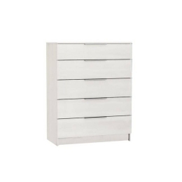 Συρταριέρα Drawer White Ε758,3 80x40x105cm Μελαμίνη